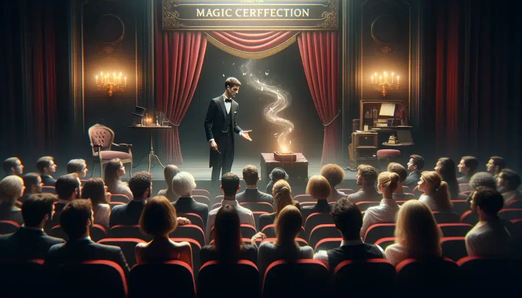 alumno en escuela de magia en madrid perfeccionamiento de magia